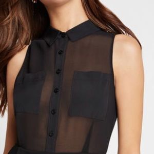 NWT Bcbgeneration Sheer Bodice Rompers